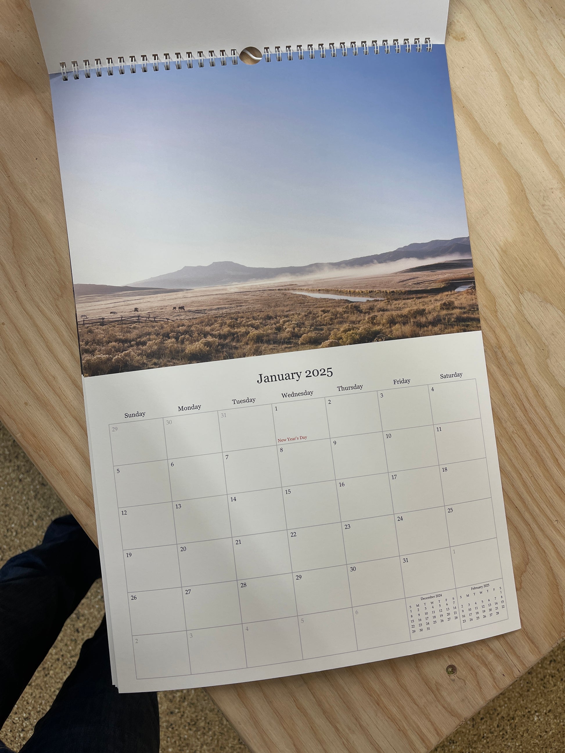 Montana Wall Calendar by Circle Bar Co.