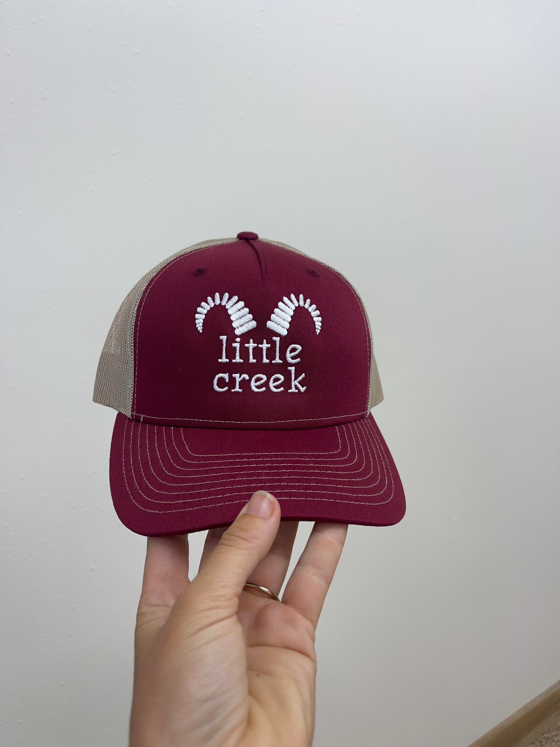 Little Creek Embroidered Trucker Hat