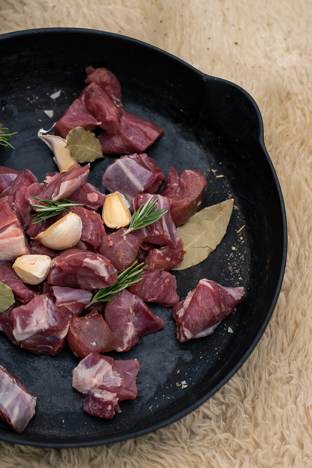 Grass-fed Lamb Stew Meat